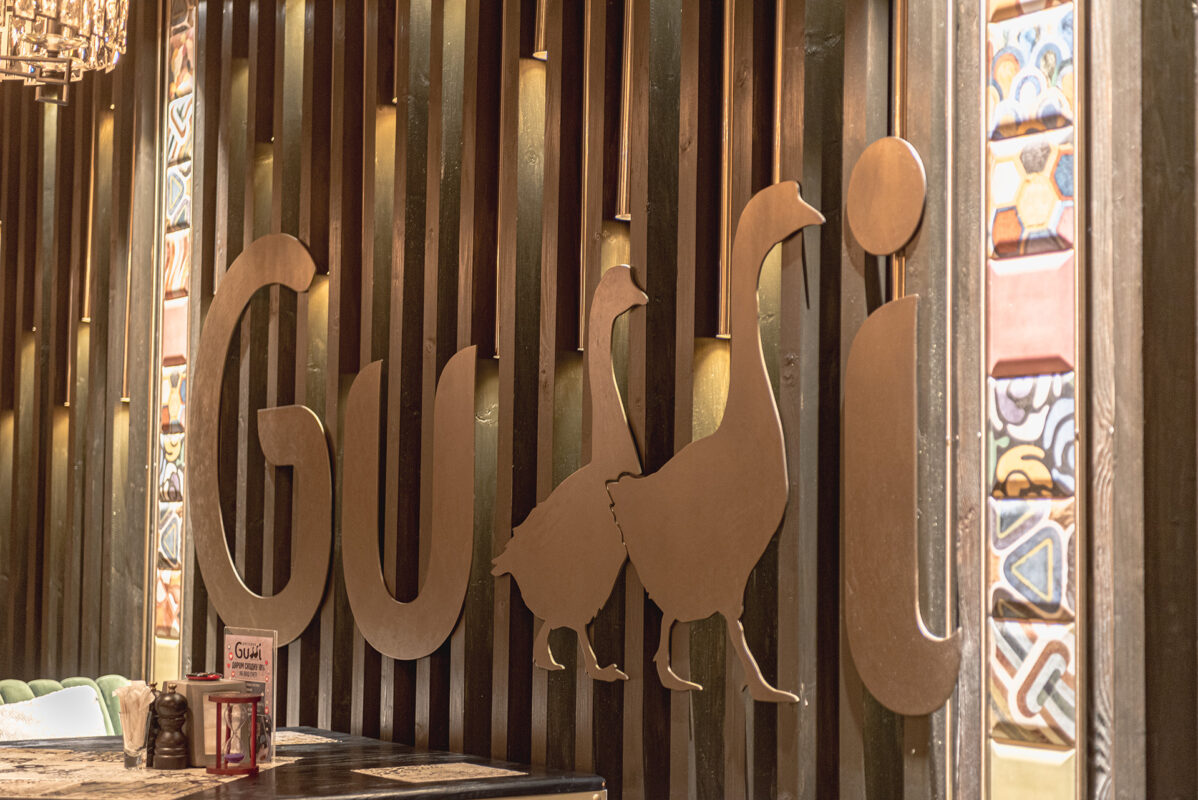 Дизайн интерьера ресторана Gussi