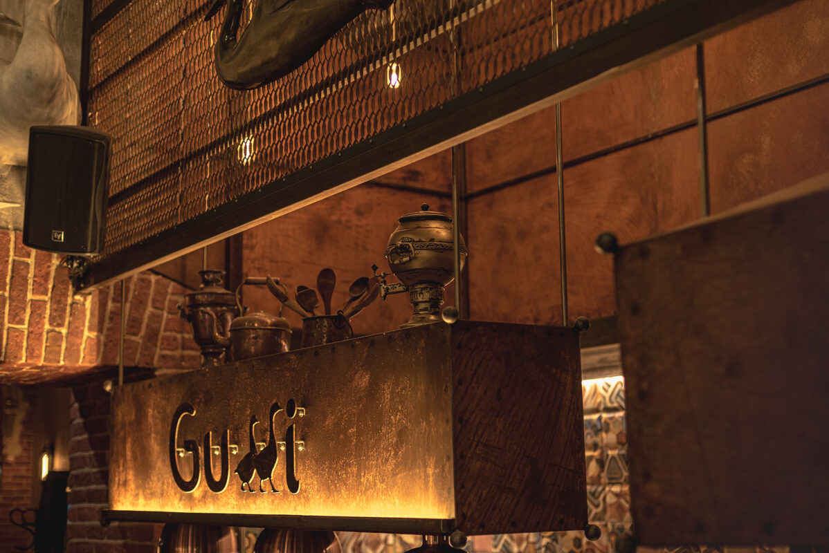 Дизайн интерьера ресторана Gussi